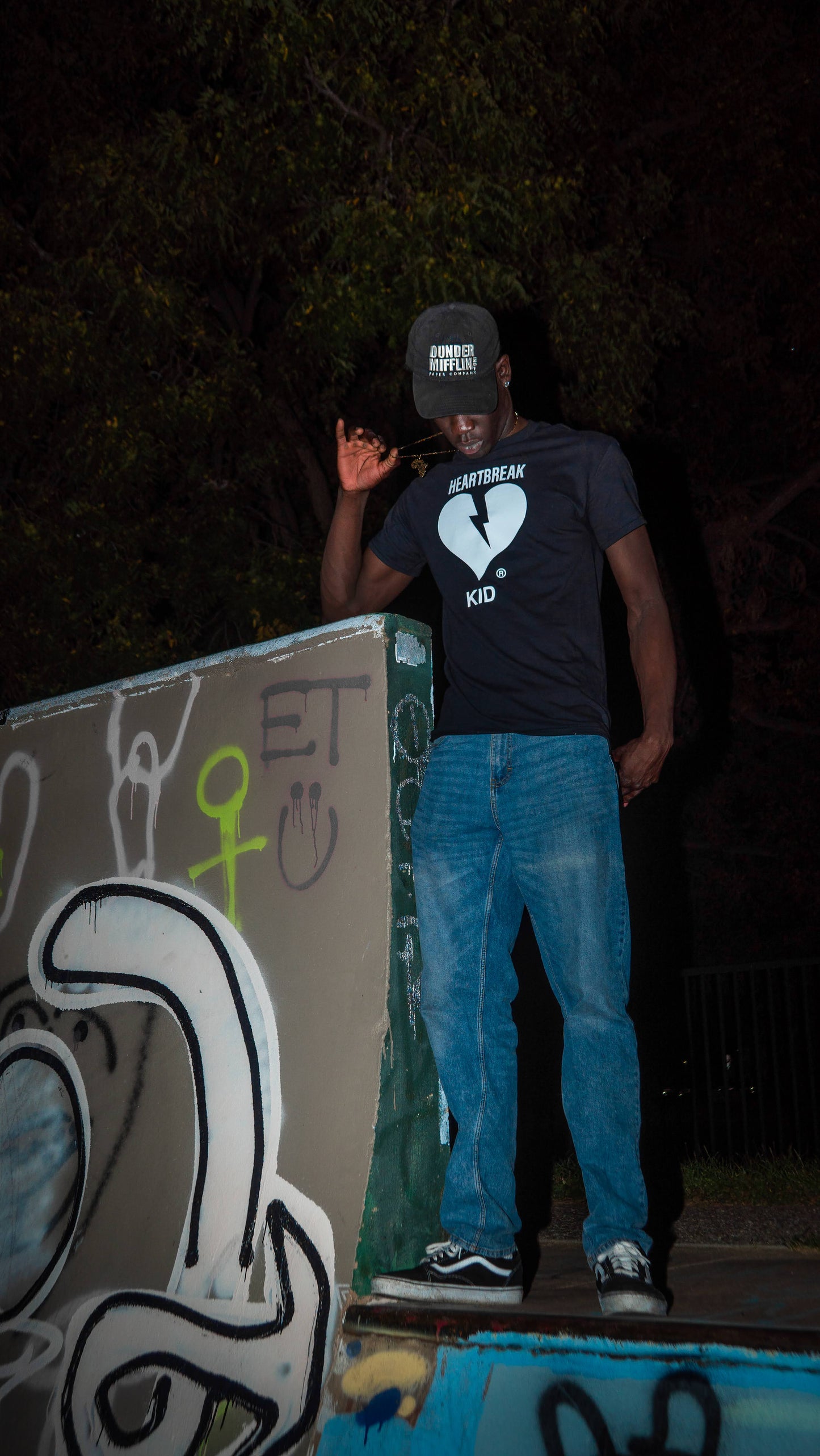 Black Heartbreak Kid T-Shirt